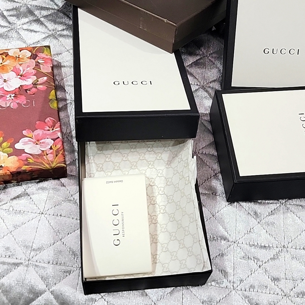 Authentic 5 Small Gucci Empty Boxes - image 3
